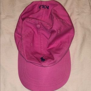 Ralph Lauren Pink Baseball Hat